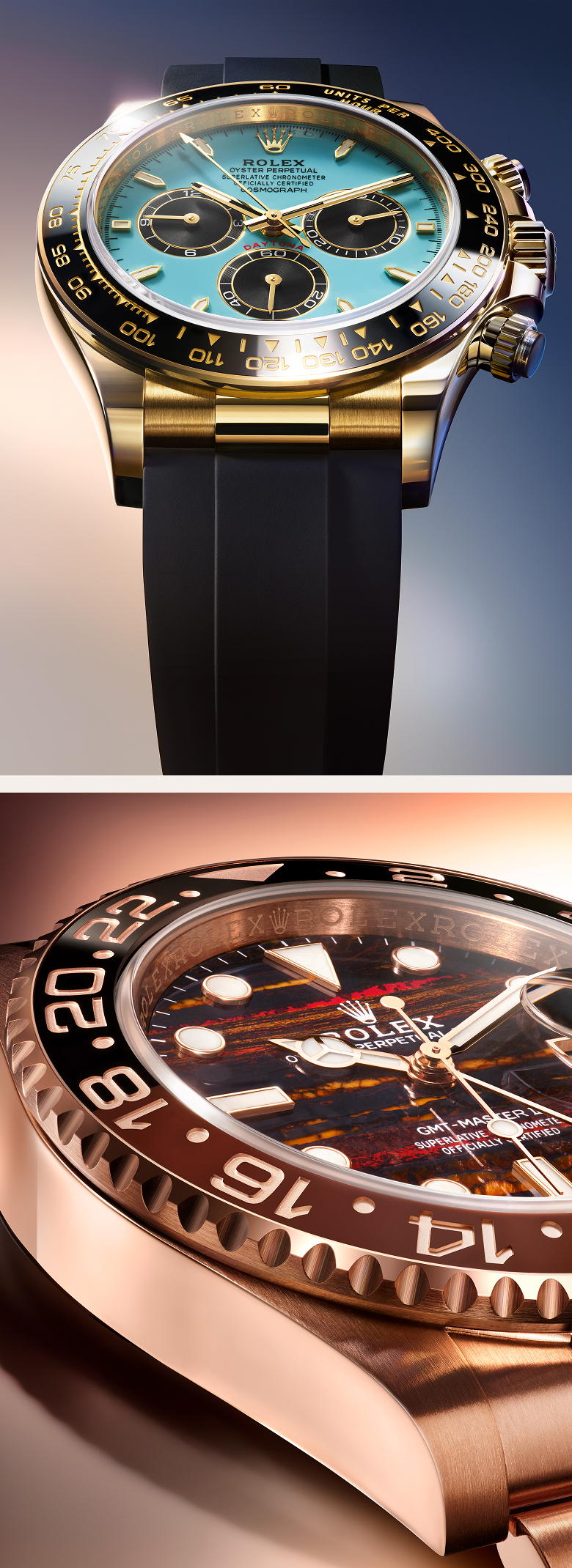 Rolex exklusive Zifferblätter 2025 – Daytona, GMT‑Master II, Sky‑Dweller bei Zigerli+Iff