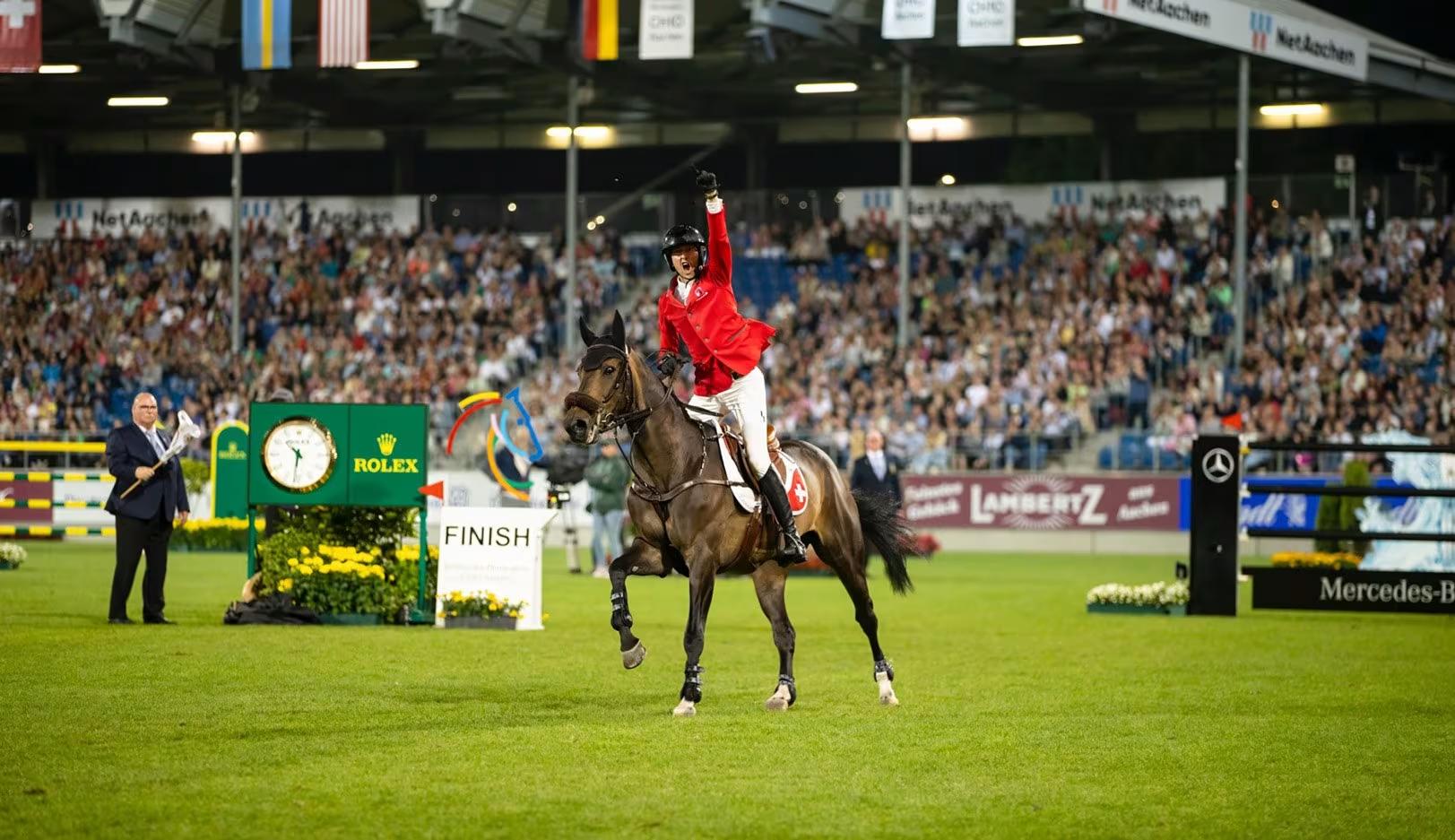 Rolex Grand Slam of Show Jumping - Zigerli+Iff