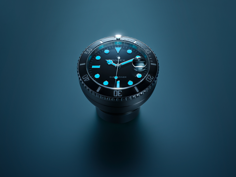 Rolex Tischuhr Night