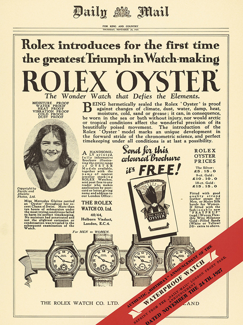 Rolex Oyster Story - Zigerli+Iff